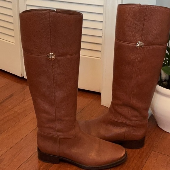 Tory Burch Jolie Riding Boots 7.5 - Picture 3 of 14